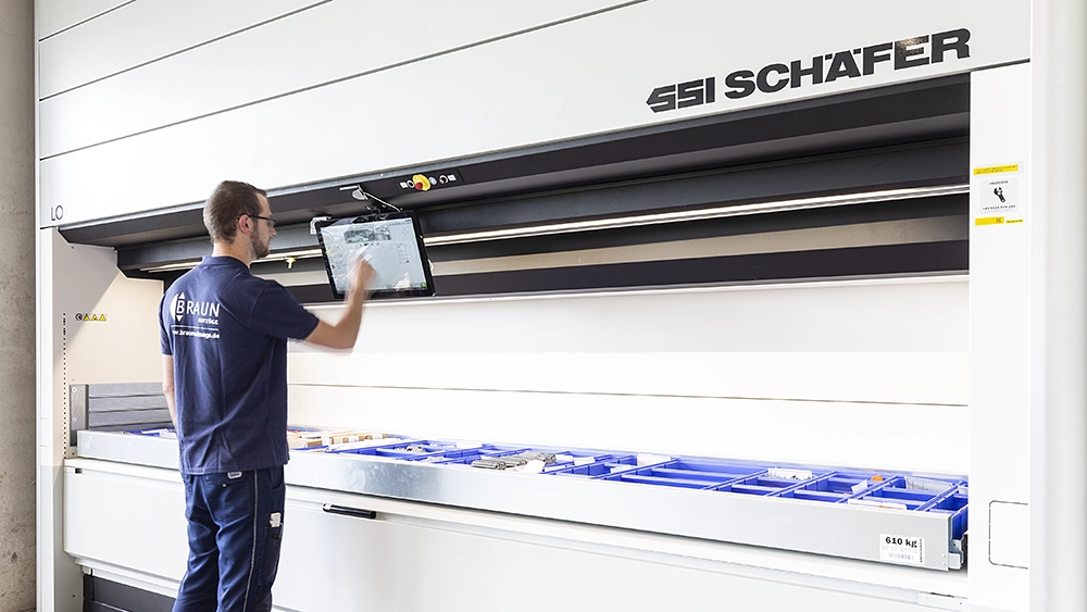 Mitarbeiter der Produktion